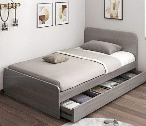 giường ngủ gỗ công nghiệp GHK04